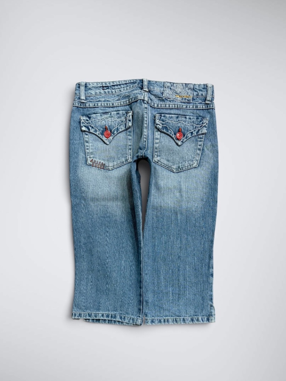 Vintage Y2K Miss Sixty “Eden” Low Rise Flap Pocket Capris